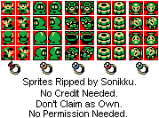 Oracle of Ages Sprites & Sprite Sheets - Link Ring Forms